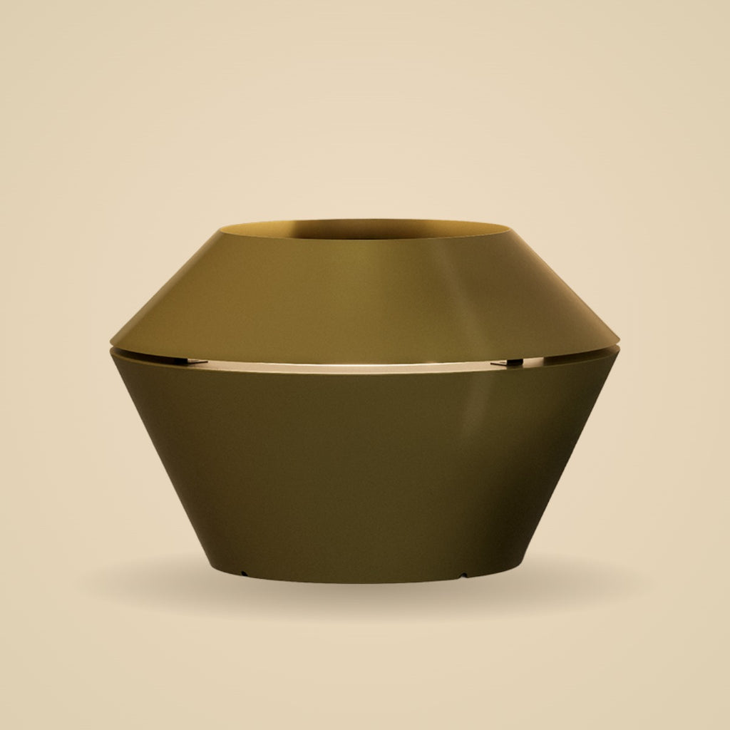 Mazu Oyster plantenbak studio – Brons
