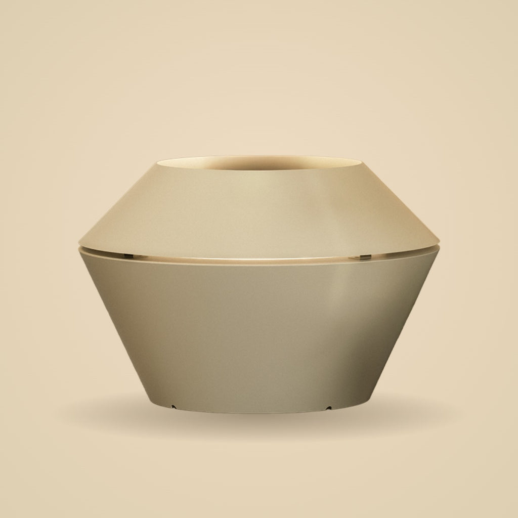Mazu Oyster plantenbak studio – Ivoor
