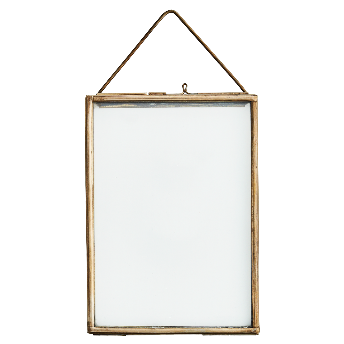 Hangende fotolijst verouderd messing 13x18 – Madam Stoltz