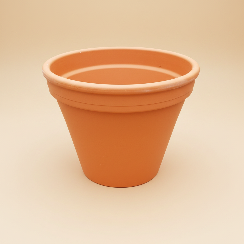 Pot Terracotta D26X22H – Beige Studio