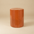 Keramische kruk oranje | catalogusfoto