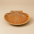Stenen schelpschaaltje – oranje (20 cm) | catalogusfoto