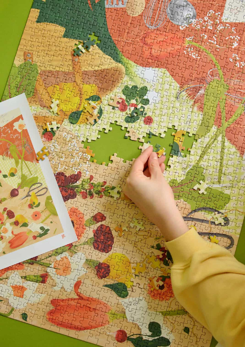 Le retour du marché - Puzzle 1000 pièces