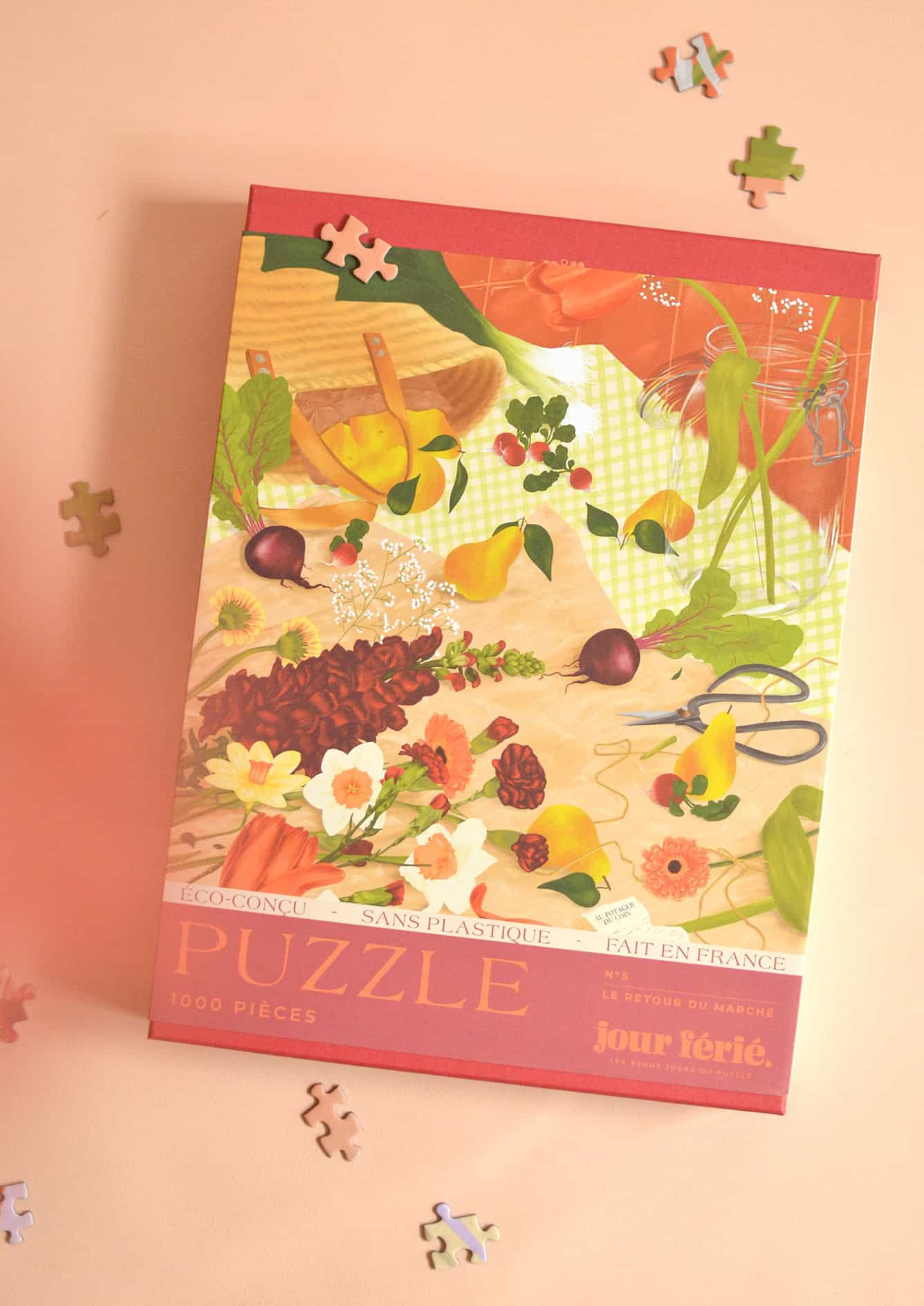 Le retour du marché - Puzzle 1000 pièces
