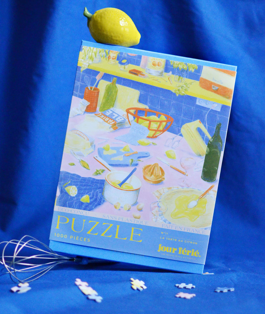 La tarte au citron - Puzzle 1000 pièces