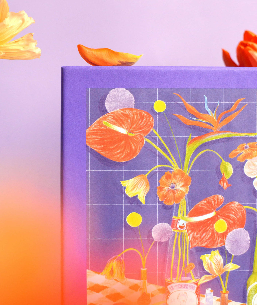 Des fleurs sur la table - Puzzle 500 pièces