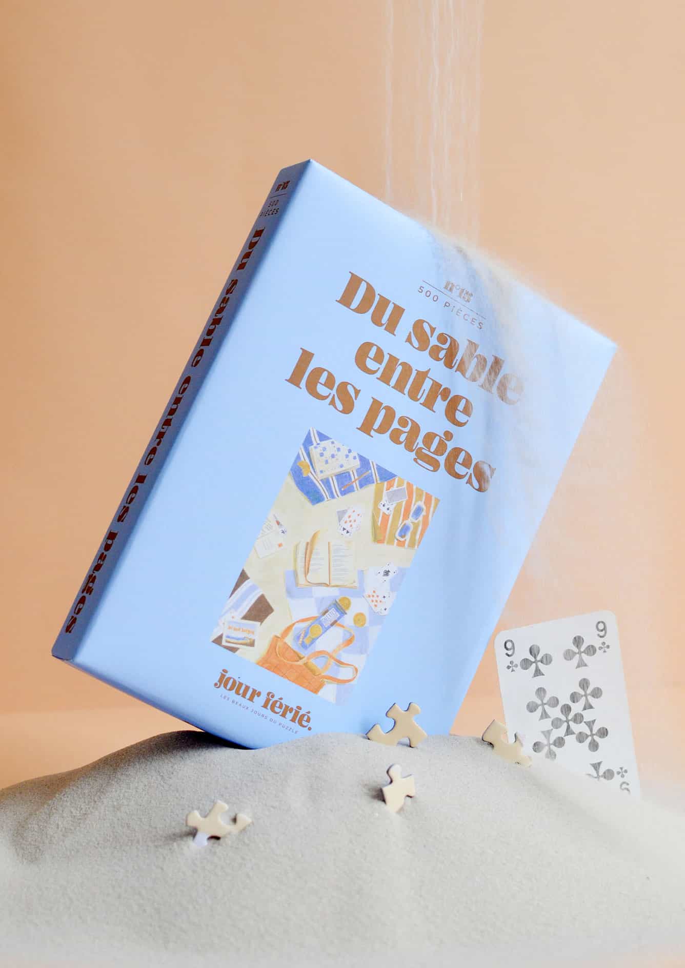 Du sable entre les pages - Puzzle 500 pièces