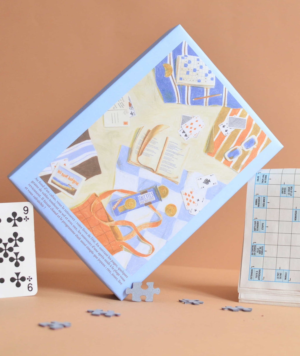 Du sable entre les pages - Puzzle 500 pièces
