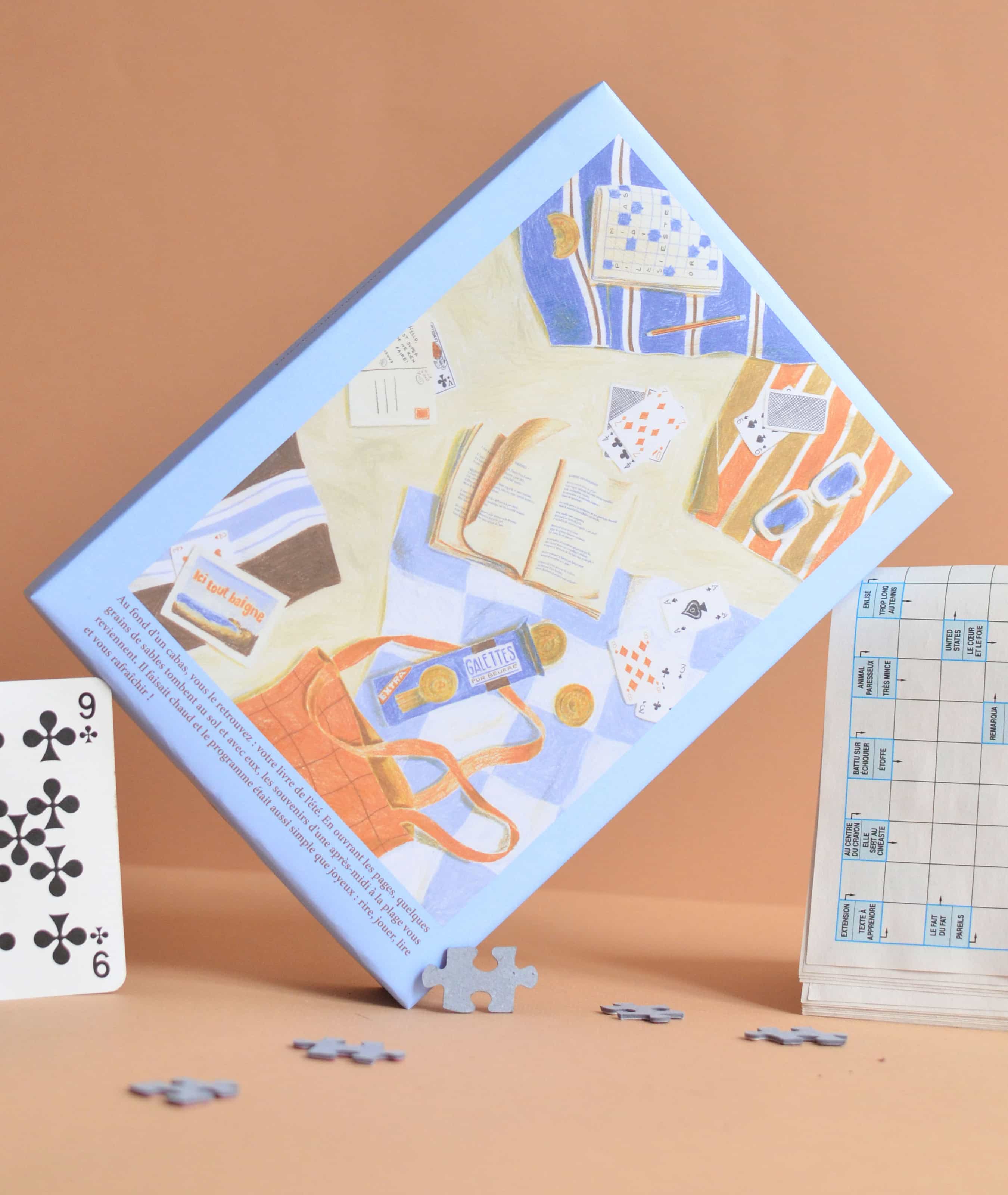 Du sable entre les pages - Puzzle 500 pièces