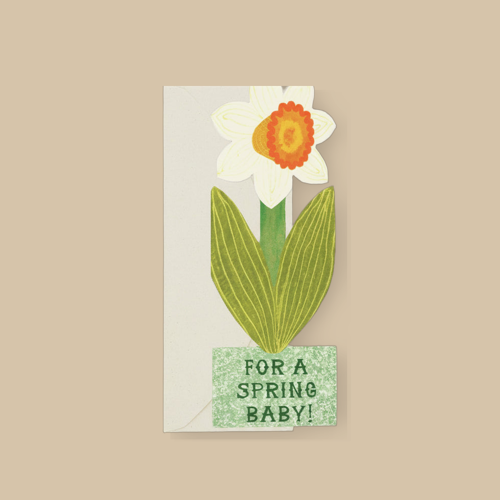 For A Spring Baby Daffodil Card | catalogusfoto