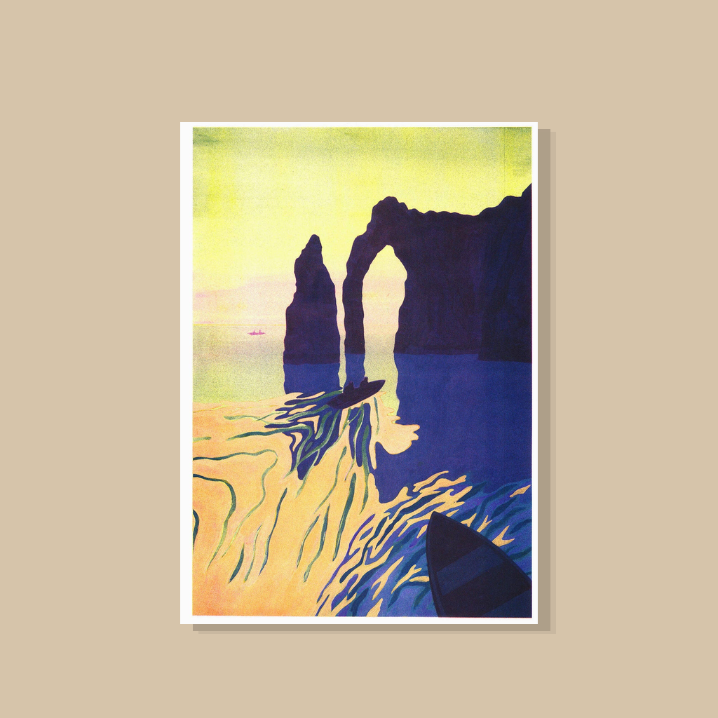 Marie Larrive – 'Étretat' (A3 poster) | catalogusfoto