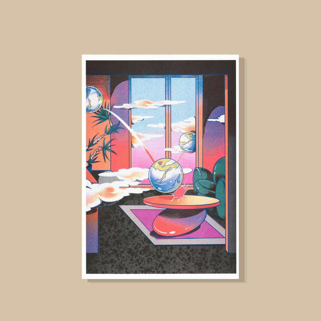 Beya Panicha – 'Cloudy Room Night' (A3 poster) | catalogusfoto