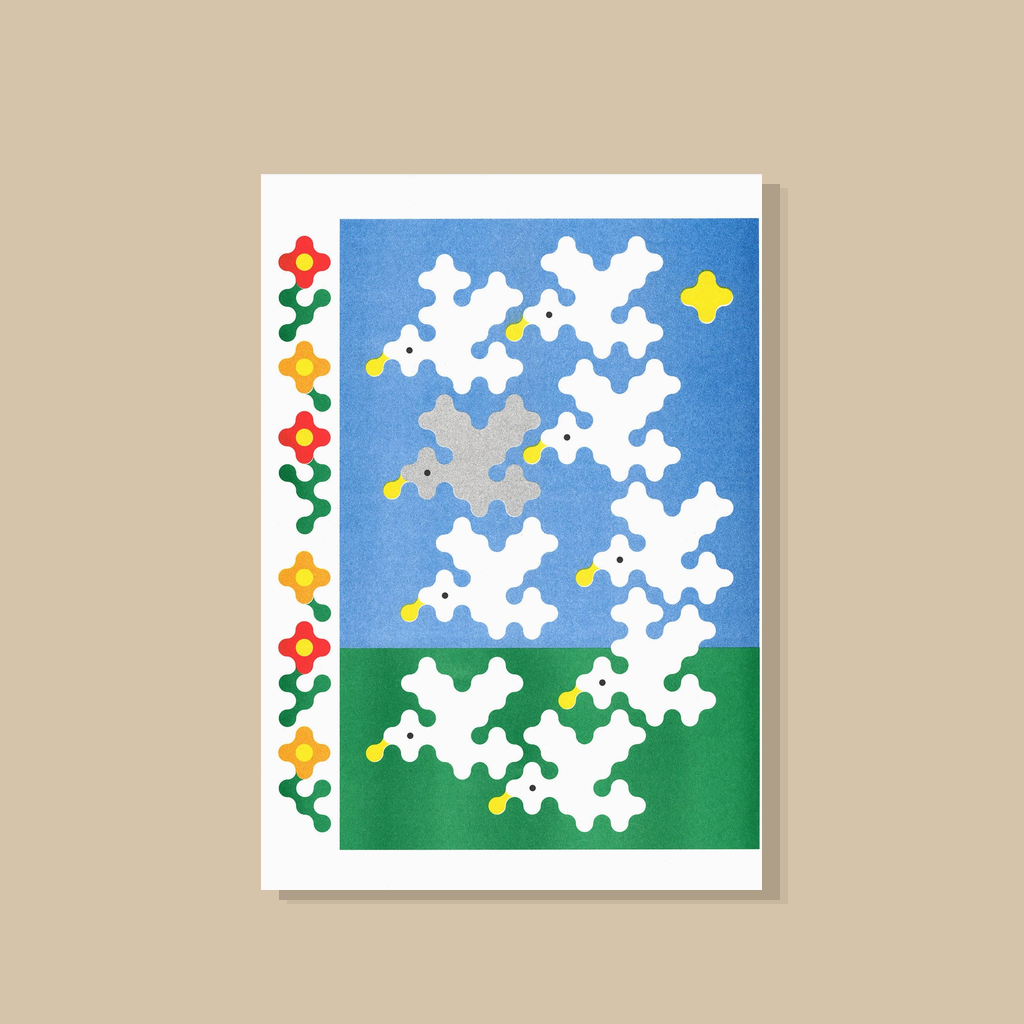 Joe O'Donnell – 'Nine Birds' (A3 poster) | catalogusfoto