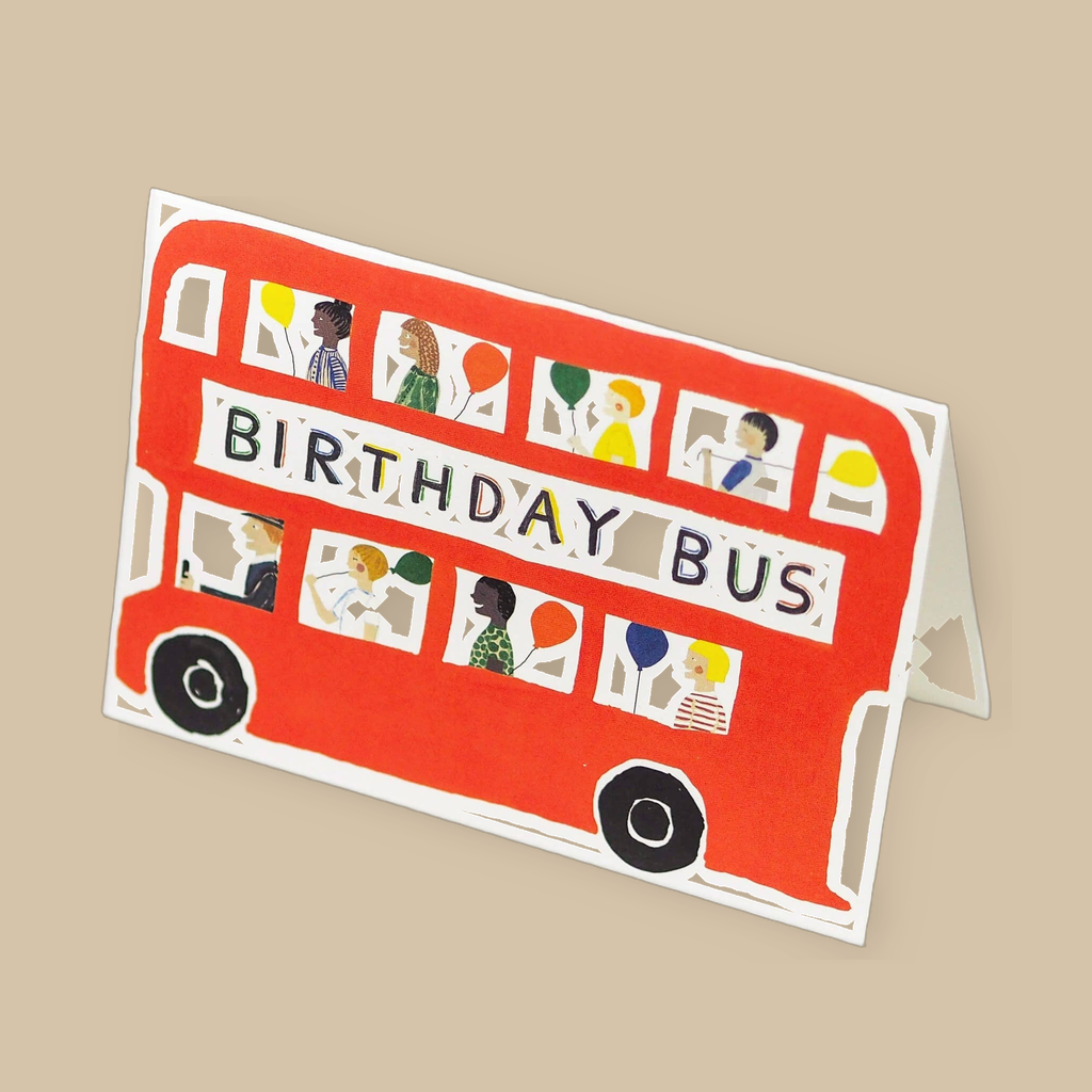 Birthday Bus Card | catalogusfoto
