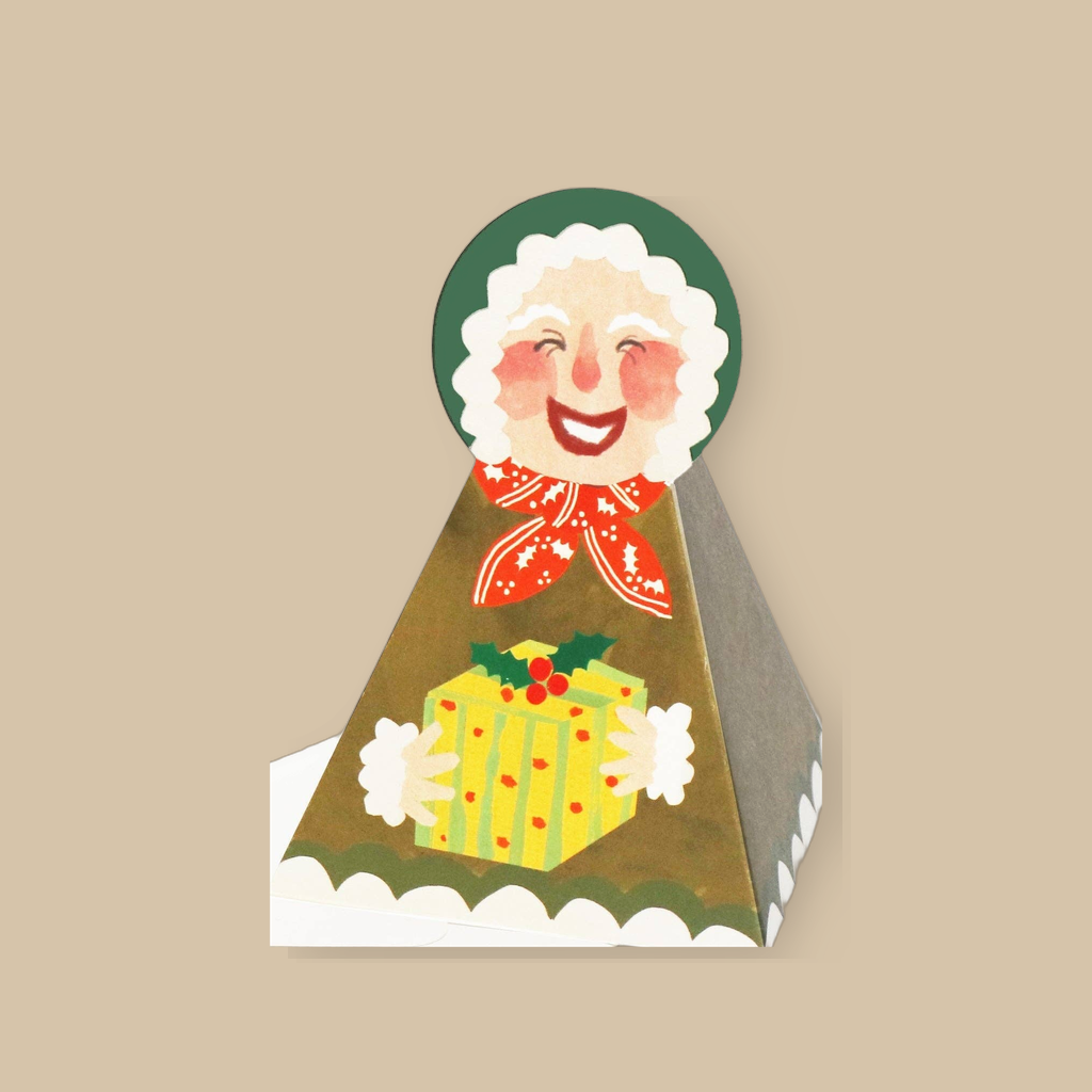 Mrs Claus Stand-Up Card | catalogusfoto
