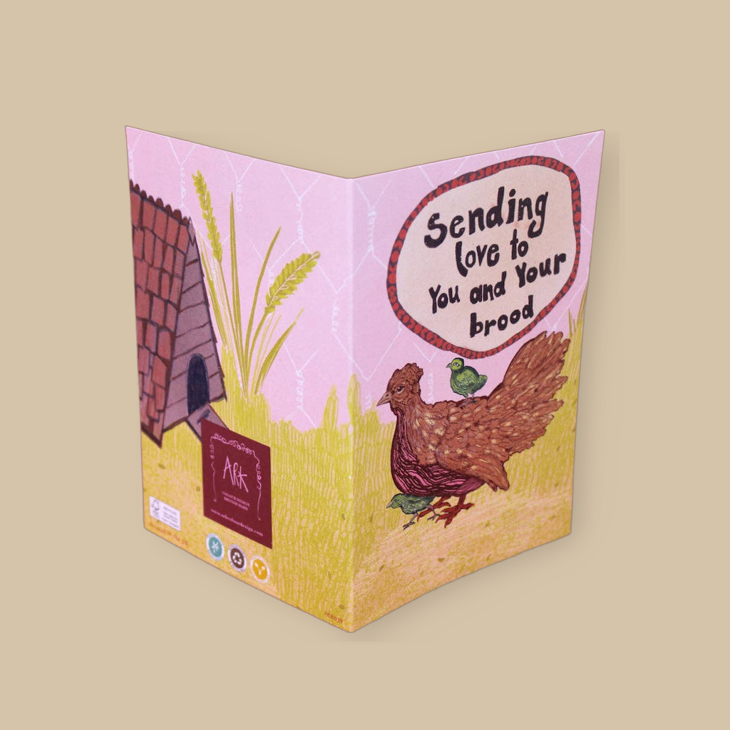 Love your Brood A6 Greetings Card | catalogusfoto