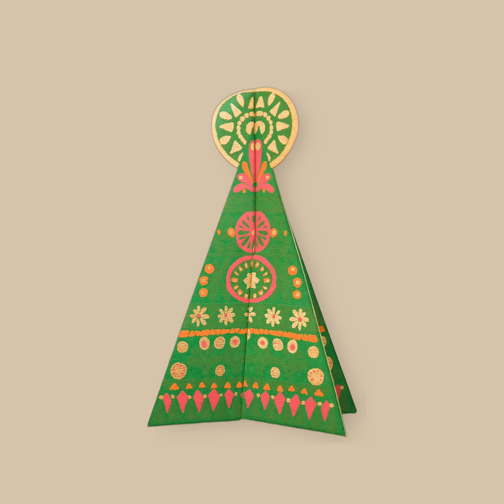 UK/EU: Patterned Tree Greeting Card | catalogusfoto