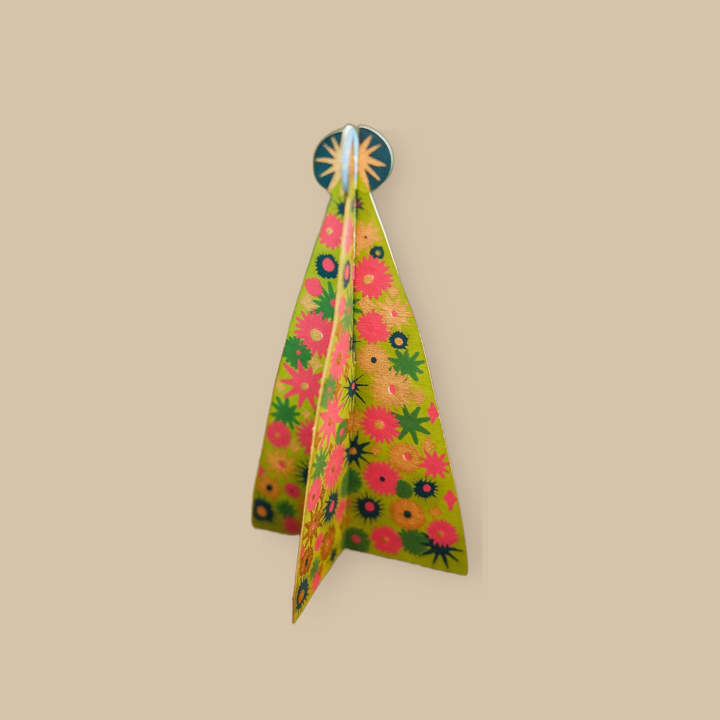 UK/EU: Star Tree Greeting Card | catalogusfoto