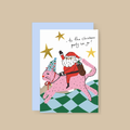 To the Christmas party we go, Christmas card 2026 | catalogusfoto