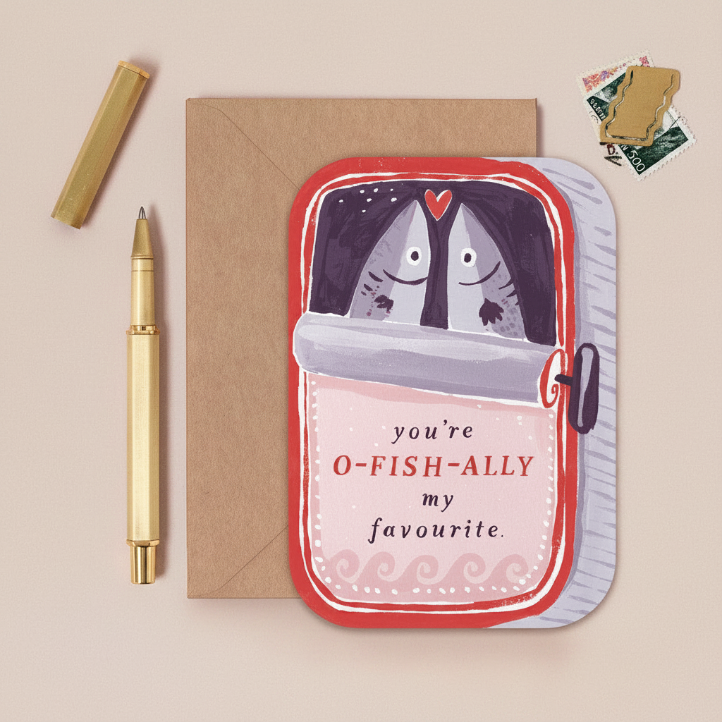 Sardines Jij Bent Mijn Favoriet Kaart | Valentijnskaarten
