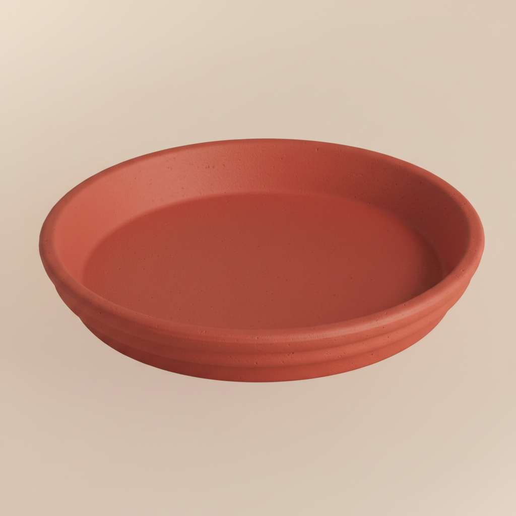 Saucer Terracotta D24CM – Beige Studio