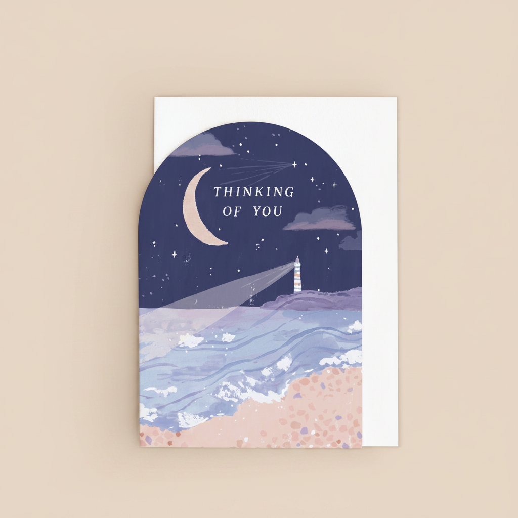 Thinking of You Lighthouse Card | Thinking of You Card