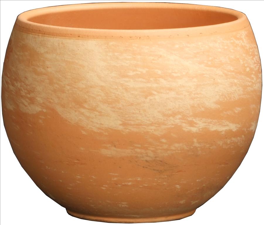 Pot Luna D37X27,5H Marmor
