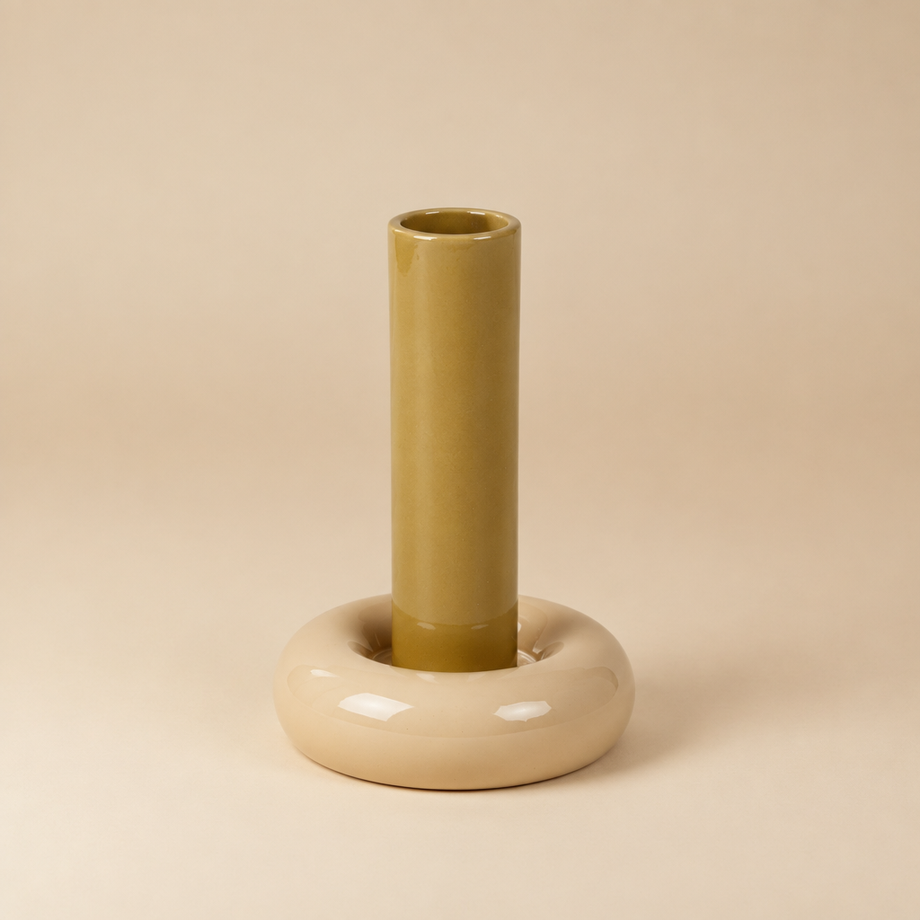 Kandelaar Donut L - Absint | catalogusfoto