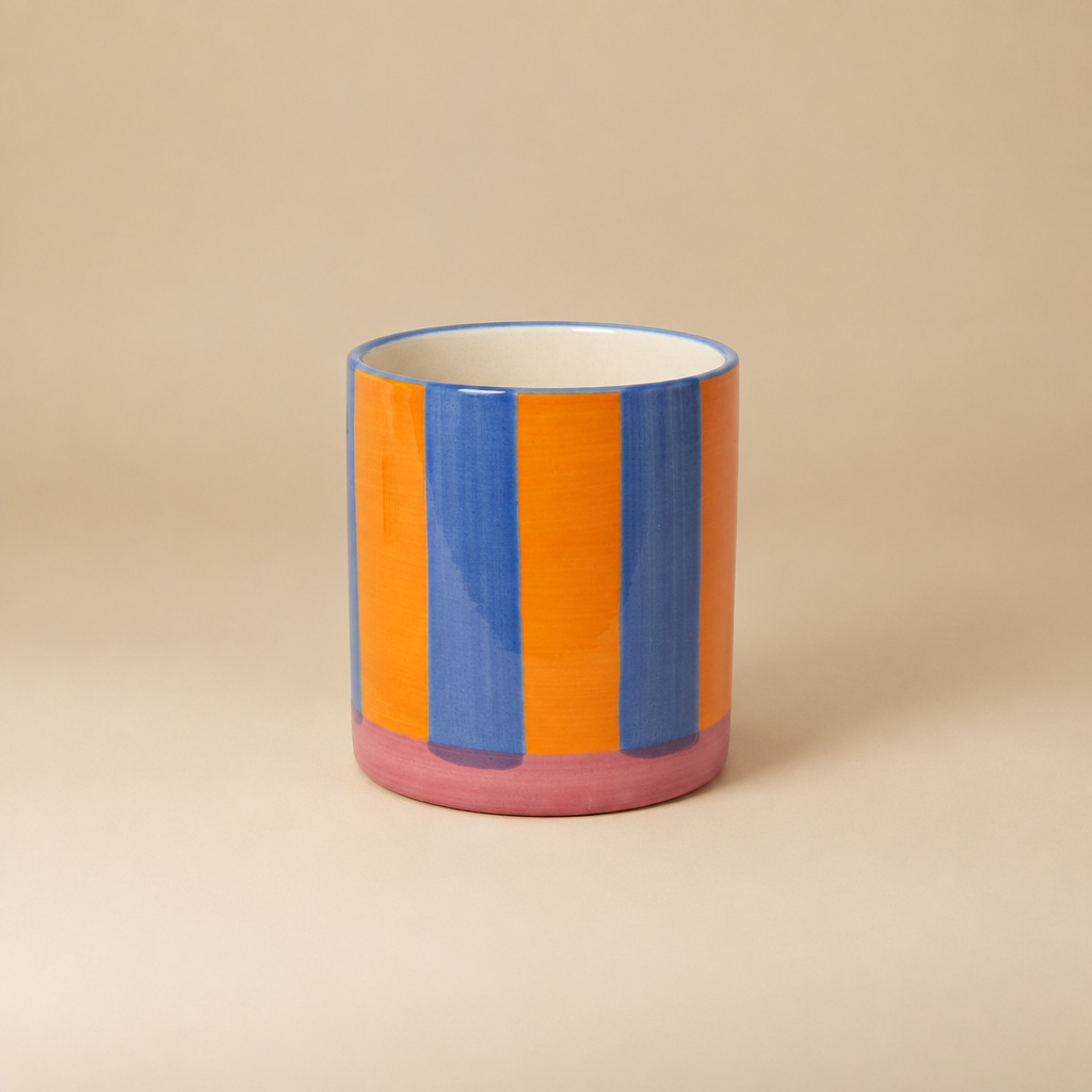 Sara blauw/oranje/roze 10 cm | catalogusfoto