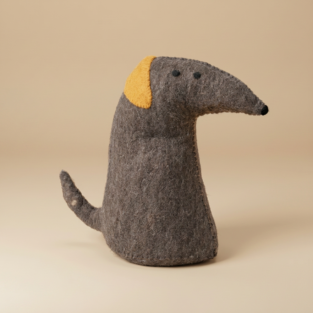 Wollen deurstopper Dog Stop | catalogusfoto