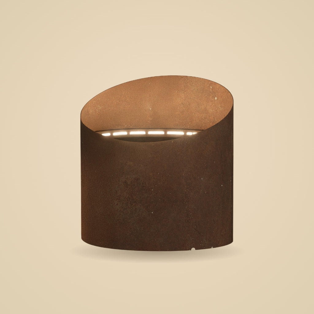 Mazu Wedge plantenbak studio – Cortenstaal